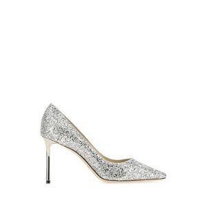 Jimmy Choo Women Embellished Leather Roma 85 Pumps